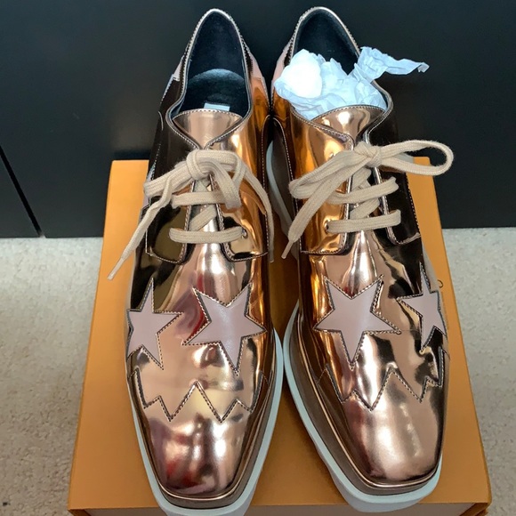 COPY - Stella McCartney Elyse Star Platform Shoes - Picture 1 of 7